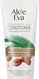 Aloe Eva Hair Strengthening Conditioner With Aloe Vera & Argan Oil 350 ml - الو ايفا بلسم لتقوية الشعر بالصبار وزيت الأرجان 350 مل