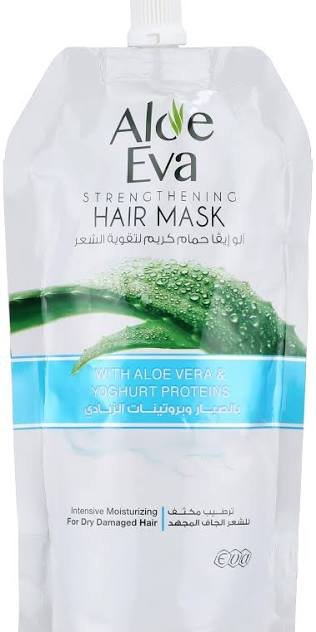 Aloe Eva Strengthening Hair Mask Cream With Aloe Vera 250 ml - الو ايفا ماسك كريم لتقوية الشعر بالصبار 250 مل