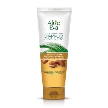 Aloe Eva Strengthening Shampoo With Aloe Vera & Argan 230 ml - الو ايفا شامبو لتقوية الشعر بالصبار والأرجان 230 مل