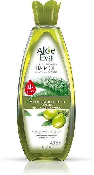 Aloe Eva Hair Strengthening Oil With Aloe Vera 170 ml - الو ايفا زيت لتقوية الشعر بالصبار 170 مل