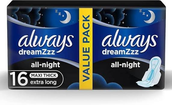 Always Night Single Extra Long 7 Pads x 16 - أولويز نايت مفرد اكسترا لونج 7 فوط × 16