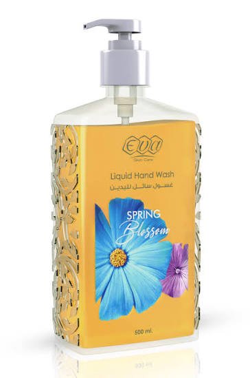 Eva Skin Care Hand Wash Spring Blossom 500 ml - إيفا سكين كير سائل غسيل اليدين سبرينج بلوسوم 500 مل