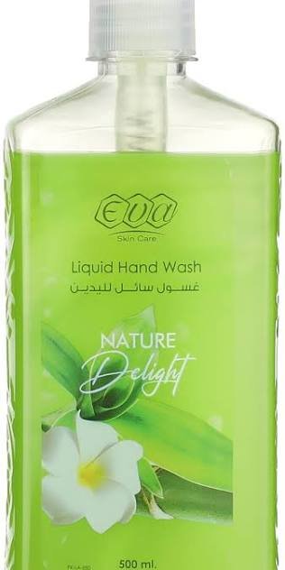 Eva Skin Care Hand Wash Nature Delight 500 ml - إيفا سكين كير سائل غسيل اليدين نيتشر ديلايت 500 مل