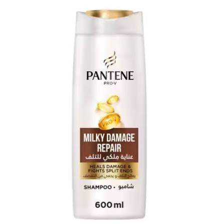 Pantene Care Shampoo For Damaged Hair 600 ml - بانتين شامبو للعناية بالشعر التالف 600 مل