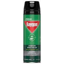 Baygon Crawling Insect Killer Large 400 ml - بايجون بخاخ للحشرات الزاحفة كبير 400 مل