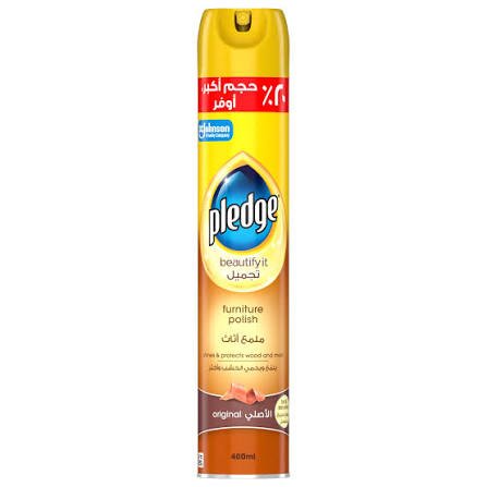 Pledge Furniture Polish 400 ml - بليدج ملمع أثاث 400 مل