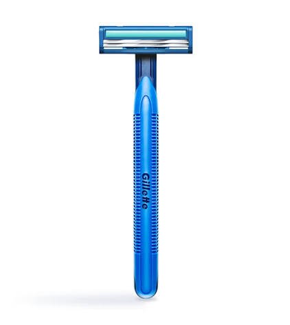 Gillette Blue II Razor With Aloe Vera (Carton) - جيليت بلو 2 ماكينة حلاقة بالألوفيرا (كرتونة)