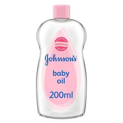 Johnson's Baby Oil Regular Mega Pink 200 ml - جونسون زيت للأطفال عادي ميجا وردي 200 مل