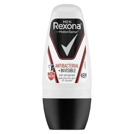 Rexona Men Roll-On Invisible 50 ml - ريكسونا رول أون للرجال إنفيزيبل 50 مل