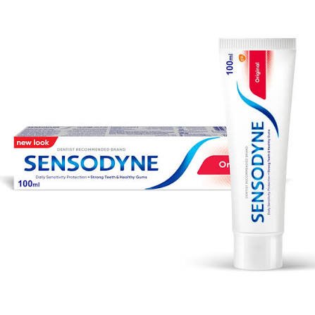 Sensodyne Original Toothpaste Red 100 ml - سنسوداين معجون أسنان أصلي أحمر 100 مل