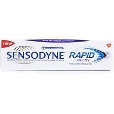 Sensodyne Rapid Action Toothpaste 20 ml - سنسوداين معجون أسنان رابيد أكشن 20 مل