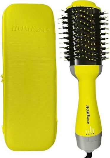 Sofia Transparent Dotted Hair Brush Yellow Box - صوفيا فرشاة شعر شفافة منقطة علبة كرتون أصفر