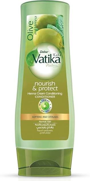 Vatika Conditioner For Hair Fall Green 360 ml New Shape - فاتيكا بلسم ضد التساقط أخضر 360 مل شكل جديد