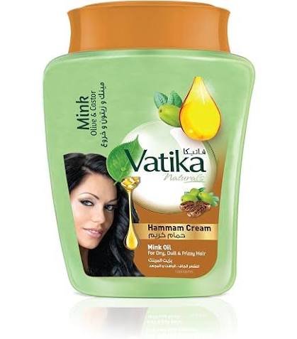 Vatika Hair Mask Cream Mink Brown 900 g - فاتيكا ماسك كريم للشعر بالمنك بني 900 جرام