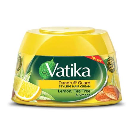 Vatika Hair Cream Anti-Dandruff Yellow 125 ml New Shape - فاتيكا كريم للشعر ضد القشرة أصفر 125 مل شكل جديد