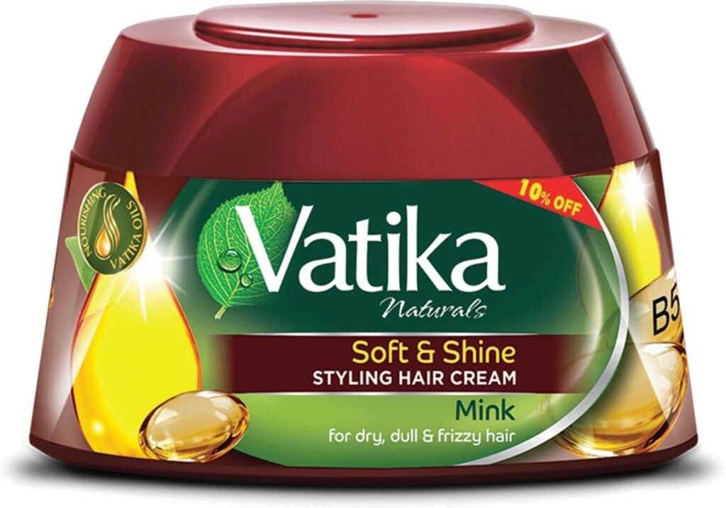 Vatika Hair Cream Mink Brown 125 ml New Shape - فاتيكا كريم للشعر بالمنك بني 125 مل شكل جديد