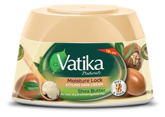 Vatika Hair Cream Shea Butter Beige 125 ml New Shape - فاتيكا كريم للشعر بزبدة الشيا بيج 125 مل شكل جديد