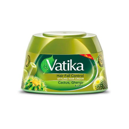 Vatika Hair Cream Olive Oily 125 ml New Shape - فاتيكا كريم للشعر بالزيتون زيتي 125 مل شكل جديد