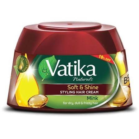 Vatika Hair Cream Mink Brown 190 ml New Shape - فاتيكا كريم للشعر بالمنك بني 190 مل شكل جديد