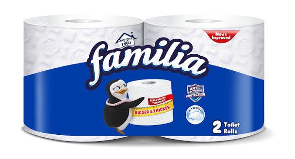 Familia Toilet Tissue (2 Rolls) - فاميليا مناديل تواليت (2 رول)