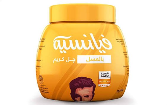 Fiancée Hair Cream Gel With Honey Yellow 125 ml (2 x 1) - فيانسيه كريم جل للشعر بالعسل أصفر 125 مل (2×1)