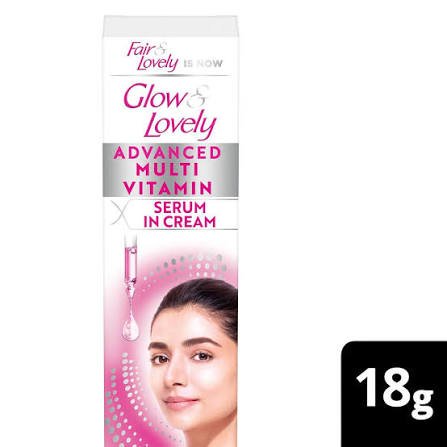 Fair & Lovely Multivitamin Advanced Glow & Lovely 18 g - فير آند لافلي جلو آند لافلي مالتي فيتامين أدفانسد 18 جرام