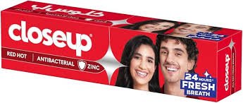 Close Up Toothpaste Red Triple Freshness 100 ml - كلوز أب معجون أسنان أحمر ثلاثي الانتعاش 100 مل