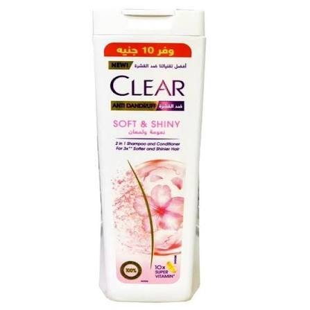 Clear Women's Shampoo Softness & Shine 180 ml - كلير شامبو للنساء نعومة ولمعان 180 مل
