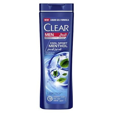 Clear Men's Shampoo Menthol Refreshing 180 ml - كلير شامبو للرجال منتول منعش 180 مل