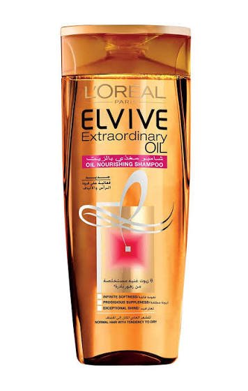 L'Oréal Elvive Shampoo For Normal & Dry Hair With Oils 200 ml - لوريال إلفيف شامبو للشعر العادي والجاف بالزيوت 200 مل