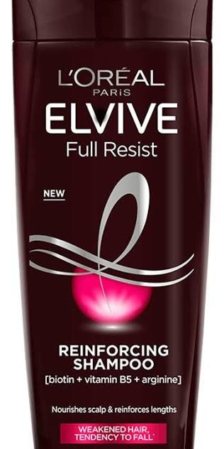 L'Oréal Elvive Full Resist Shampoo For Hair Fall 400 ml - لوريال إلفيف شامبو فول ريزيست لتساقط الشعر 400 مل