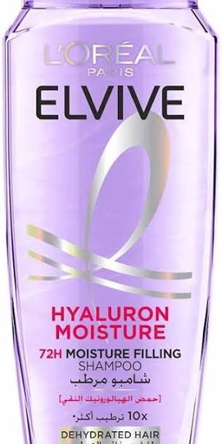 L'Oréal Elvive Hyaluron Shampoo For Moisture-Deprived Hair 400 ml - لوريال إلفيف شامبو هيالورون للشعر الفاقد للترطيب 400 مل