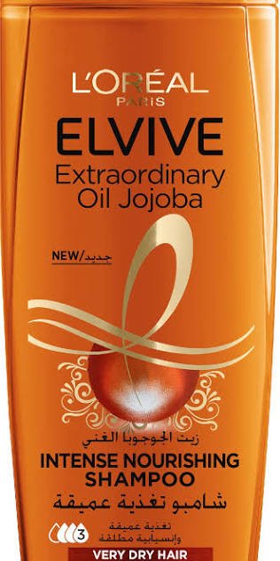 L'Oréal Elvive Extraordinary Oil Shampoo For Dry Dull Hair 600 ml - لوريال إلفيف شامبو بالزيت المغذي للشعر الجاف الباهت 600 مل