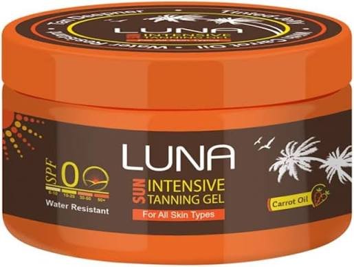 Luna Self Tanning Gel Jar 130 g With Free Bonus - لونا جل تسمير ذاتي برطمان 130 جرام مع هدية مجانية