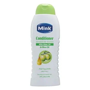 Mink Conditioner With Mink Oil & Olive Oil 800 ml - مينك بلسم بزيت المنك وزيت الزيتون 800 مل
