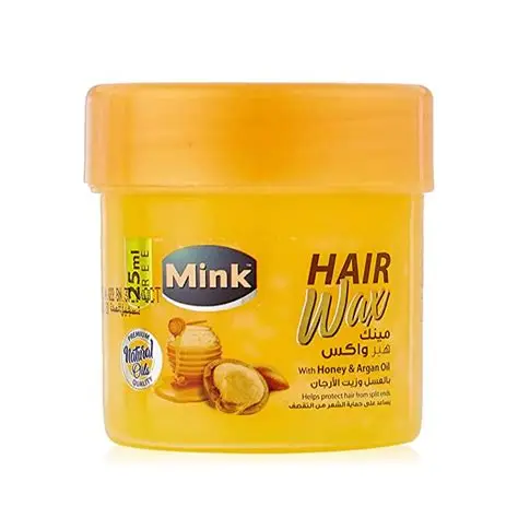 Mink Hair Wax With Honey & Argan Oil 100 g - مينك هير واكس بالعسل وزيت الأرجان 100 جرام
