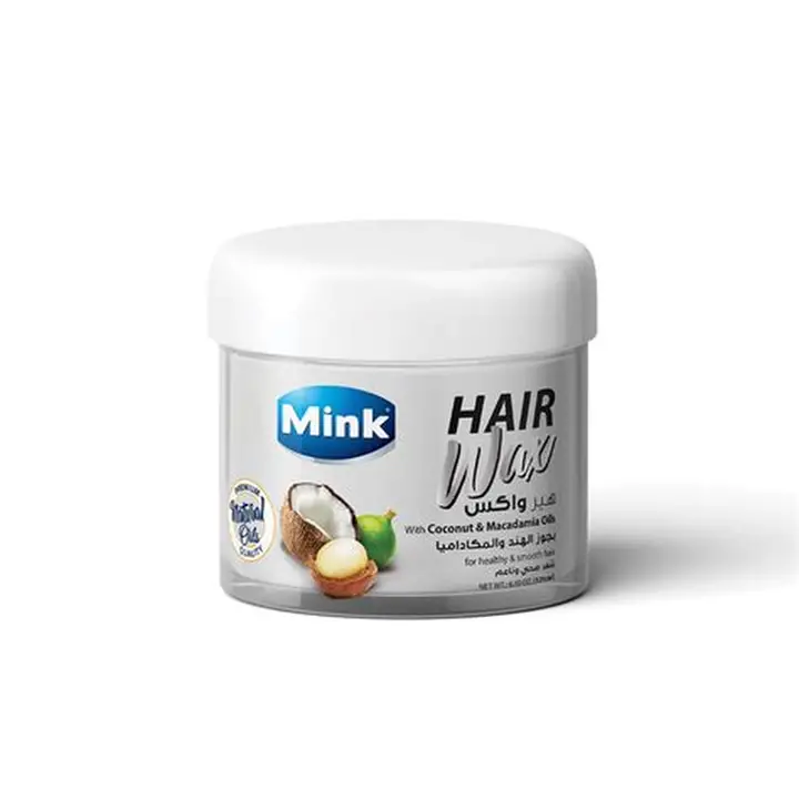 Mink Hair Wax With Coconut & Macadamia Oil 100 g - مينك هير واكس بزيت جوز الهند والماكاداميا 100 جرام