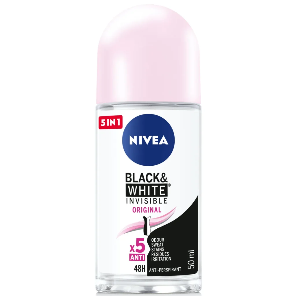 Nivea Women's Roll-On Black 50 ml - نيفيا رول أون للنساء بلاك 50 مل