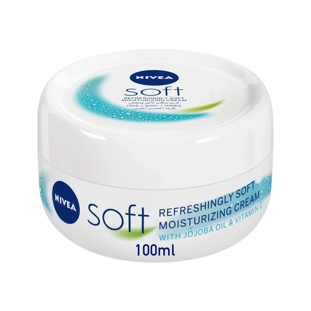 Nivea Soft Cream White 100 ml - نيفيا سوفت كريم أبيض 100 مل