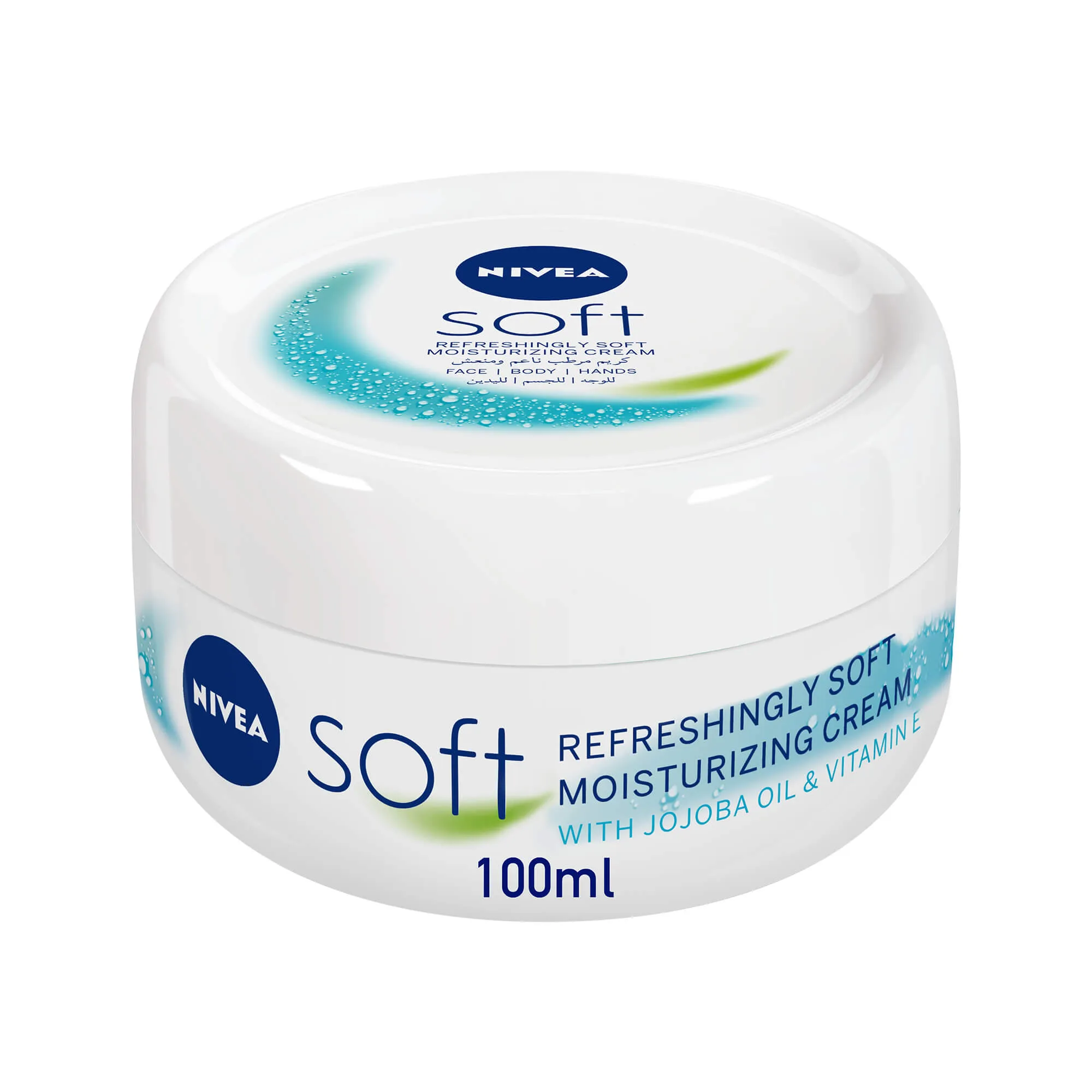 Nivea Soft Cream White 100 ml - نيفيا سوفت كريم أبيض 100 مل