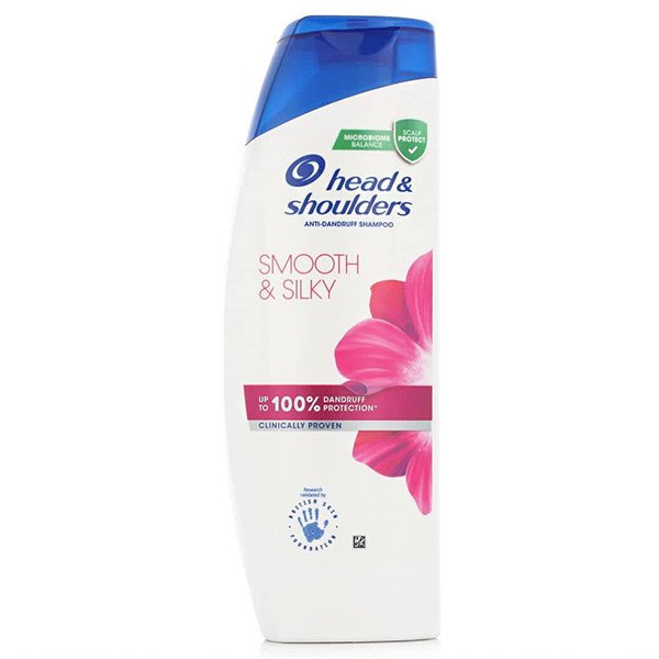 Head & Shoulders Shampoo Regular Smooth & Silky 400 ml - هيد آند شولدرز شامبو عادي سموث آند سيلكي 400 مل