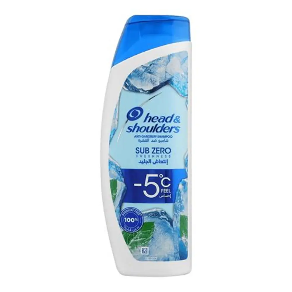 Head & Shoulders Shampoo Sub Zero Freshness 400 ml - هيد آند شولدرز شامبو سب زيرو فريشنس 400 مل